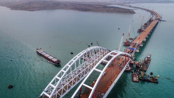 Строительство Крымского моста Строительство Крымского моста