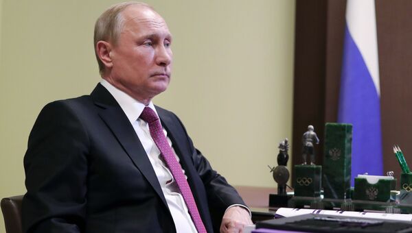 Президент РФ Владимир Путин. Архивное фото Президент РФ Владимир Путин. Архивное фото