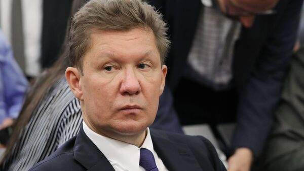 Председатель правления компании Газпром Алексей Миллер Председатель правления компании Газпром Алексей Миллер