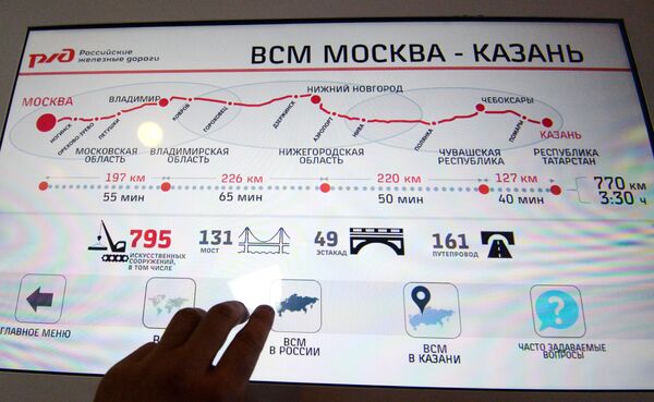 Открытие Информационного центра ВСМ Москва – Казань Открытие Информационного центра ВСМ Москва – Казань
