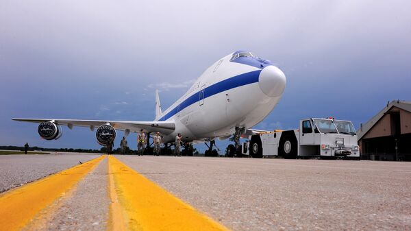 Американский самолет судного дня Boeing E-4B Американский самолет судного дня Boeing E-4B
