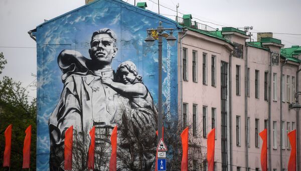Праздничное оформление Москвы к Дню Победы Праздничное оформление Москвы к Дню Победы