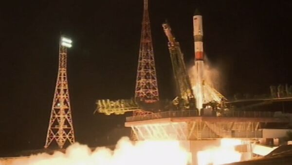 Запуск космического грузовика «Прогресс МС-09» к МКС Запуск космического грузовика «Прогресс МС-09» к МКС