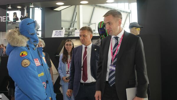 Стенд легпрома на выставке ИННОПРОМ-2018 Стенд легпрома на выставке ИННОПРОМ-2018