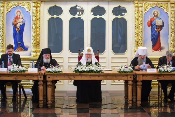 Заседание Попечительского совета по восстановлению Валаамской обители Заседание Попечительского совета по восстановлению Валаамской обители