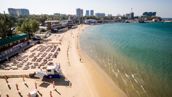 Центральный пляж в Анапе Центральный пляж в Анапе