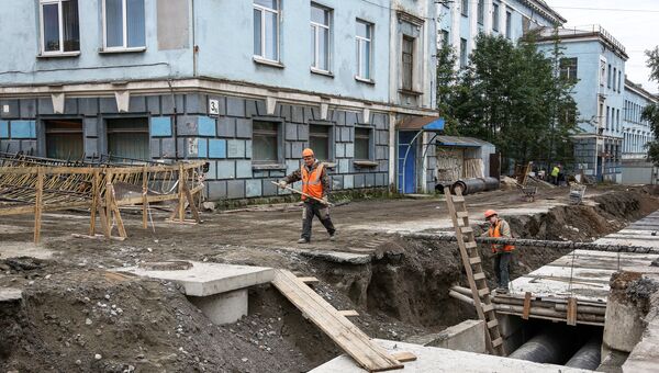 Подготовка к зимнему отопительному сезону в Мурманске Подготовка к зимнему отопительному сезону в Мурманске