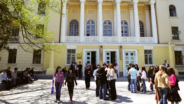 Дагестанский государственный университет. Архивное фото Дагестанский государственный университет. Архивное фото