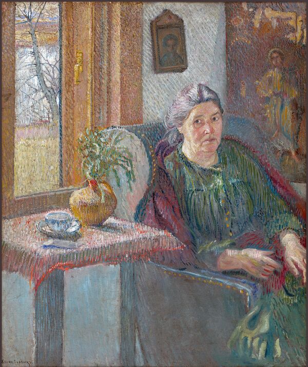 Портрет матери. 1906 Портрет матери. 1906