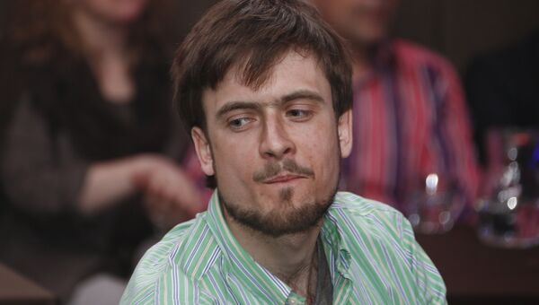 Продюсер панк-группы Pussy Riot Петр Верзилов. Архивное фото Продюсер панк-группы Pussy Riot Петр Верзилов. Архивное фото