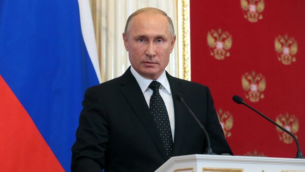 Президент РФ Владимир Путин. Архивное фото Президент РФ Владимир Путин. Архивное фото