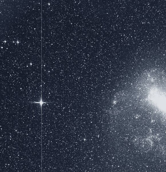 Первая научная фотография, полученная телескопом TESS Первая научная фотография, полученная телескопом TESS