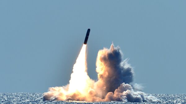 Запуск ракеты Trident II D5 Запуск ракеты Trident II D5