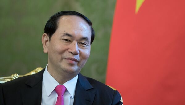 Президент Социалистической Республики Вьетнам Чан Дай Куанг. Архивное фото Президент Социалистической Республики Вьетнам Чан Дай Куанг. Архивное фото