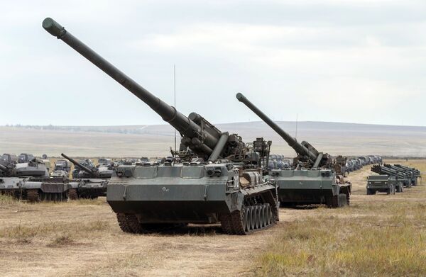 Самоходная артиллерийская установка 2С7 Пион Самоходная артиллерийская установка 2С7 Пион