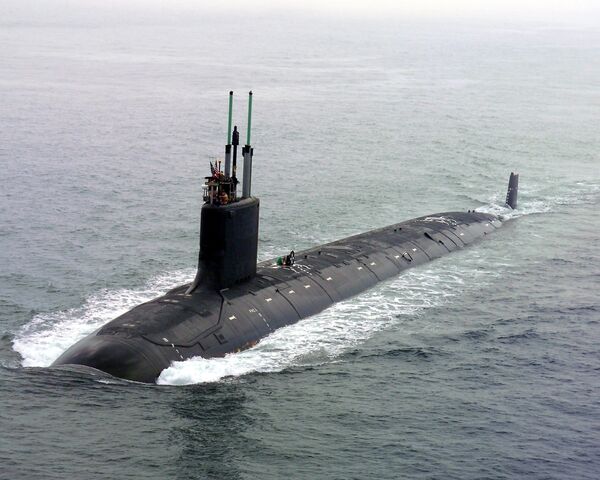 Первая подводная лодка США класса Вирджиния USS Virginia (SSN-774) Первая подводная лодка США класса Вирджиния USS Virginia (SSN-774)