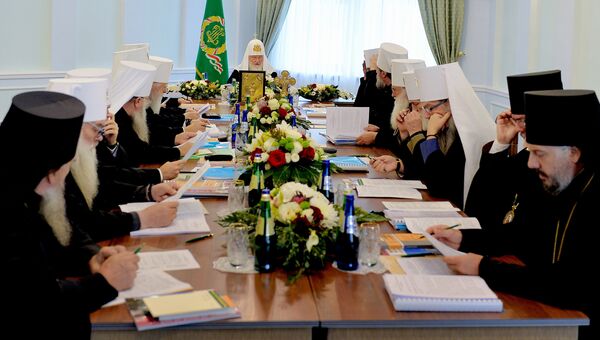 Заседание Синода Русской Православной Церкви. 15 октября 2018 Заседание Синода Русской Православной Церкви. 15 октября 2018