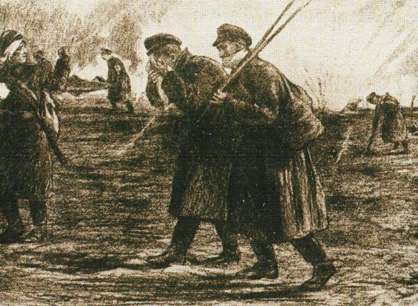 Отступление Добровольческой армии от Екатеринодара. Апрель 1918 года Отступление Добровольческой армии от Екатеринодара. Апрель 1918 года