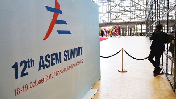 Азиатско-европейский саммит (ASEM) в Брюсселе. Архивное фото Азиатско-европейский саммит (ASEM) в Брюсселе. Архивное фото