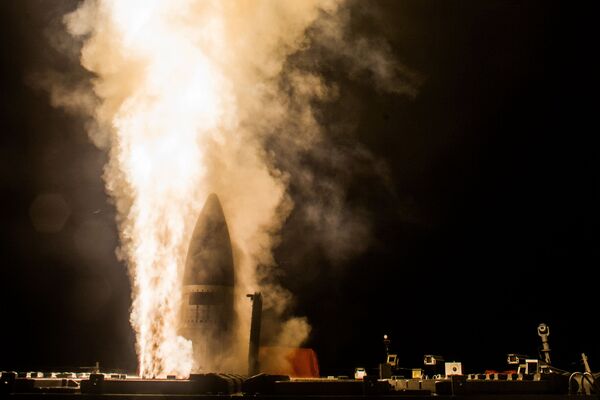 Запуск американской противоракеты SM-3 Block IIA Запуск американской противоракеты SM-3 Block IIA