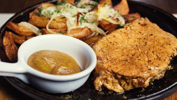Мясо с горчицей Мясо с горчицей