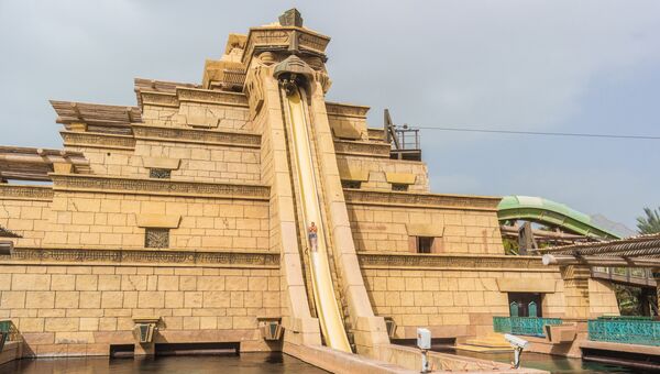 Аттракцион Leap Of Faith в аквапарке Aquaventure в Дубае Аттракцион Leap Of Faith в аквапарке Aquaventure в Дубае
