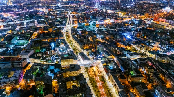 Москва в пятерке самых освещенных городов мира Москва в пятерке самых освещенных городов мира