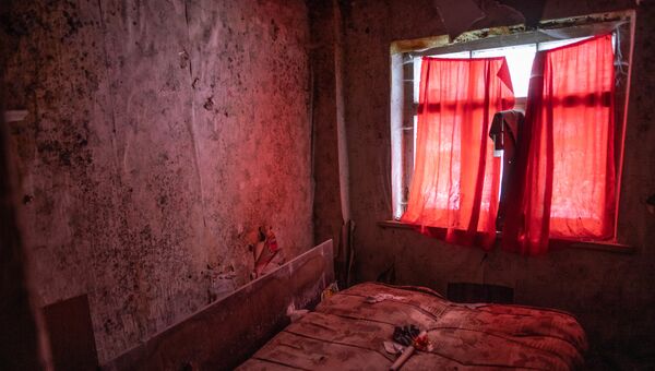 Разрушенный дом в Звенигороде Разрушенный дом в Звенигороде