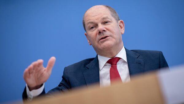 Вице-канцлер Германии Олаф Шольц. Архивное фото Вице-канцлер Германии Олаф Шольц. Архивное фото