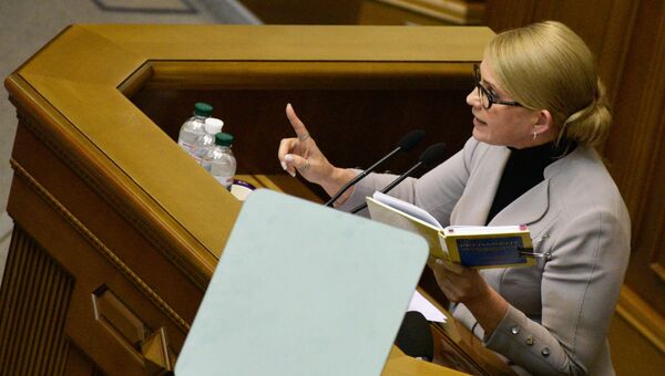 Лидер всеукраинского объединения Батькивщина Юлия Тимошенко. Архивное фото Лидер всеукраинского объединения Батькивщина Юлия Тимошенко. Архивное фото
