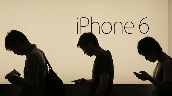Продажи смартфонов Apple iPhone в Гонконге