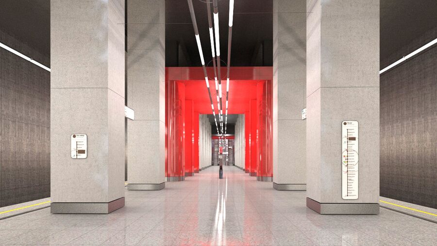 Станция московского метро Мнёвники Станция московского метро Мнёвники