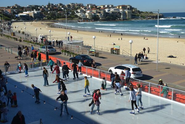 Каток на пляже Bondi Beach Каток на пляже Bondi Beach