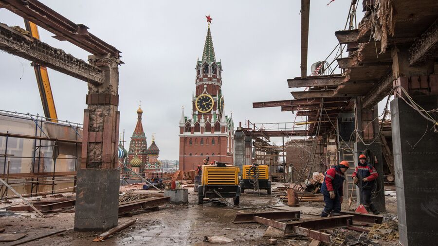 Снос 14-го корпуса Московского Кремля Снос 14-го корпуса Московского Кремля