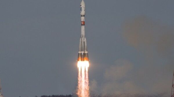 Пуск ракеты-носителя Союз-2.1а Пуск ракеты-носителя Союз-2.1а