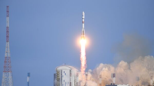 Старт ракеты-носителя Союз-2.1а с космическими аппаратами дистанционного зондирования Земли «Канопус-В» № 5 и № 6 с космодрома Восточный. 27 декабря 2018 Старт ракеты-носителя Союз-2.1а с космическими аппаратами дистанционного зондирования Земли «Канопус-В» № 5 и № 6 с космодрома Восточный. 27 декабря 2018