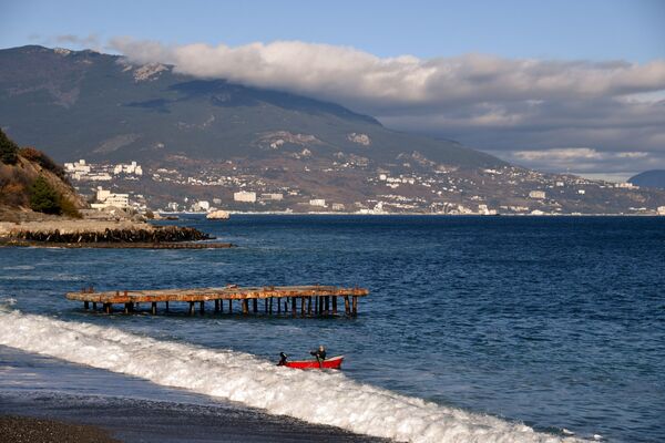 Черное море в Ялте Черное море в Ялте