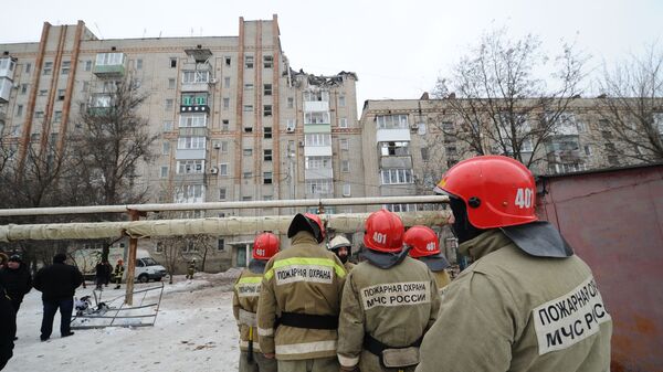 Взрыв газа в городе Шахты Взрыв газа в городе Шахты