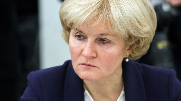 Заместитель председателя правительства РФ Ольга Голодец на совещании президента РФ Владимира Путина с членами правительства РФ. 16 января 2019 Заместитель председателя правительства РФ Ольга Голодец на совещании президента РФ Владимира Путина с членами правительства РФ. 16 января 2019