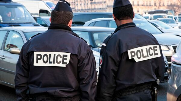 Полицейские в Лионе