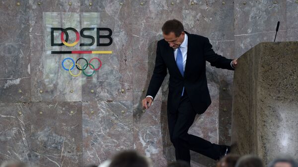 Президент Немецкого олимпийского спортивного союза (DOSB) Альфонс Хёрман Президент Немецкого олимпийского спортивного союза (DOSB) Альфонс Хёрман