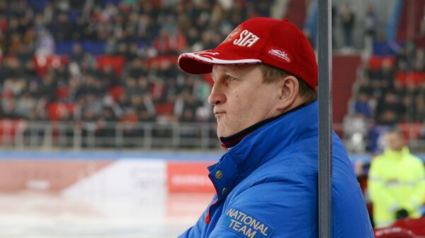 Главный тренер сборной России Михаил Юрьев Главный тренер сборной России Михаил Юрьев