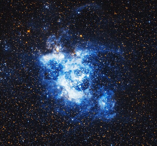NGC 604 является областью H II в Галактике Треугольника NGC 604 является областью H II в Галактике Треугольника
