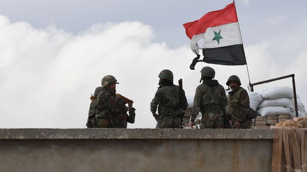 Сирийские военные 