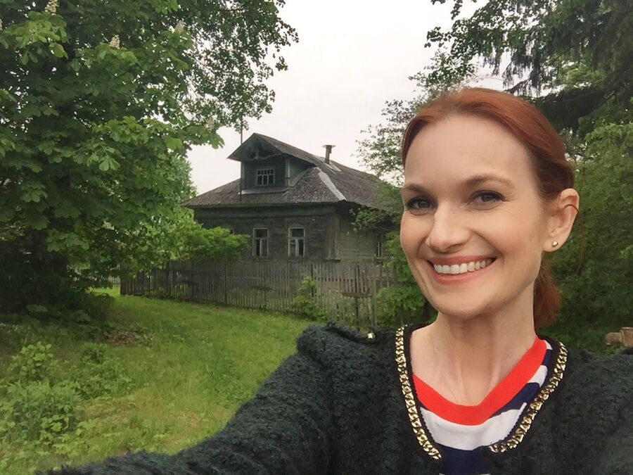 Подмосковная деревушка. Подмосковная деревушка.