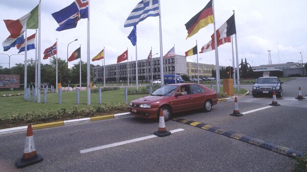 Здание штаб-квартиры НАТО, Брюсселе, 1997 год