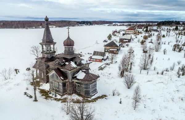 Церковь Иоанна Предтечи в деревне Леликово в Медвежьегорском районе Республики Карелия Церковь Иоанна Предтечи в деревне Леликово в Медвежьегорском районе Республики Карелия