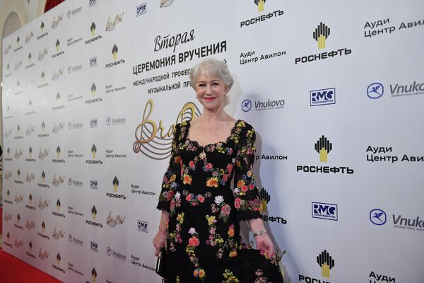 Английская актриса Хелен Миррен Английская актриса Хелен Миррен