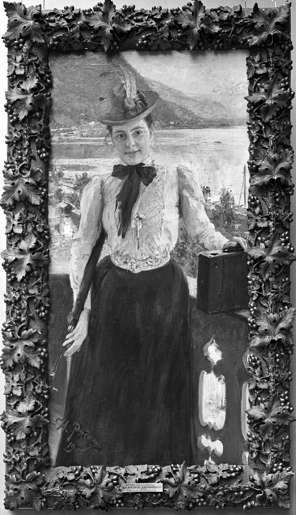 Портрет писательницы Натальи Нордман-Северовой. 1900 год. Музей Атенеум в Хельсинки Портрет писательницы Натальи Нордман-Северовой. 1900 год. Музей Атенеум в Хельсинки