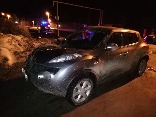 Автомобиль виновницы ДТП в поселке Белоярский Свердловской области Автомобиль виновницы ДТП в поселке Белоярский Свердловской области